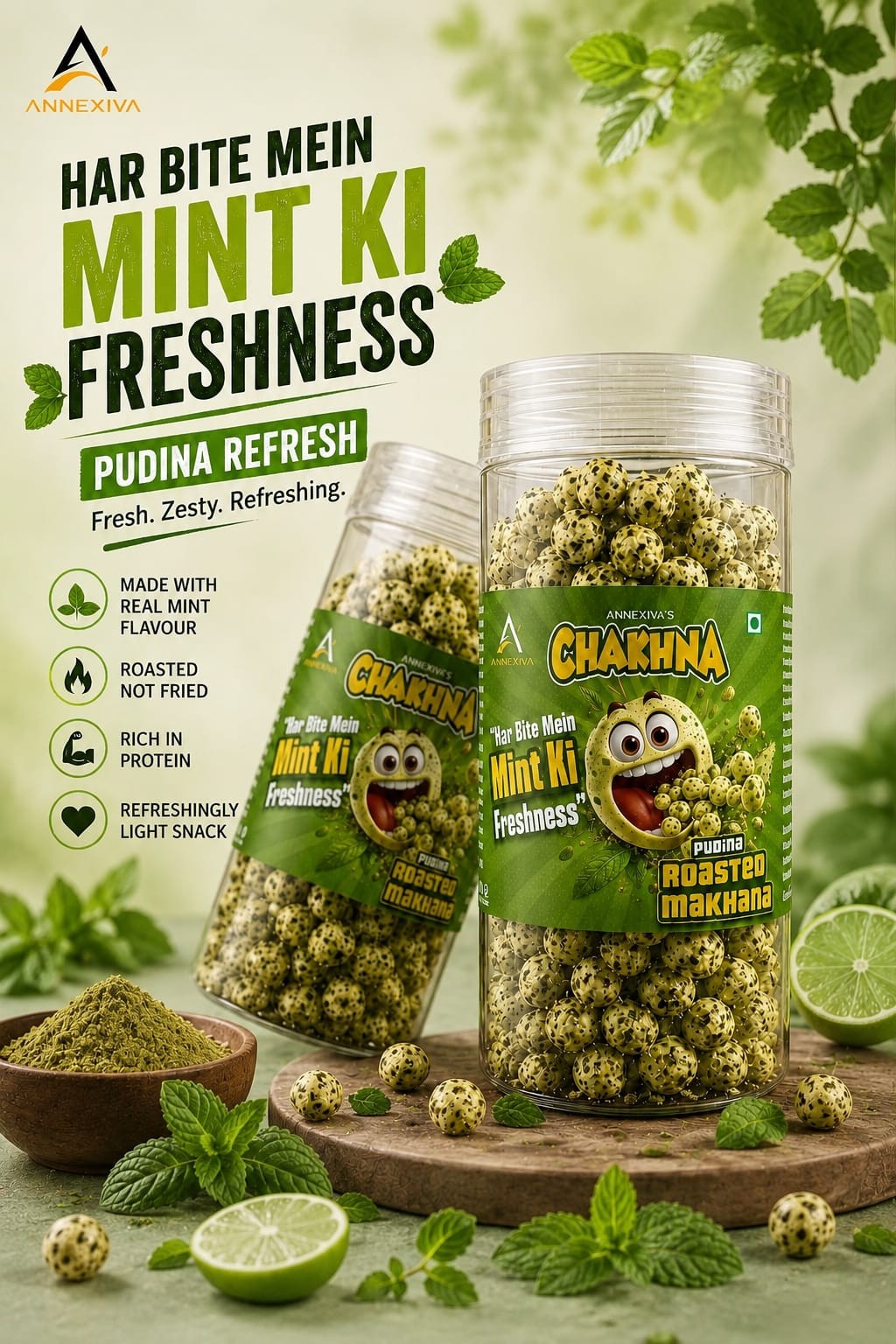 pudina-makhana (55g)