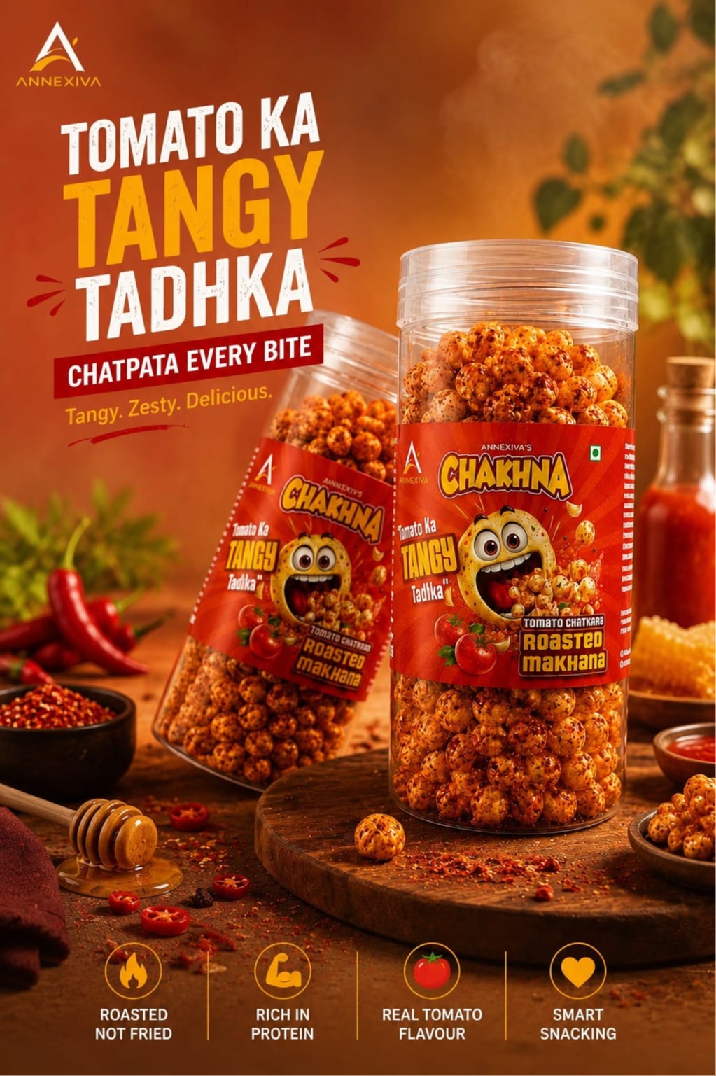 Sweet Chilli Makhana (55g)