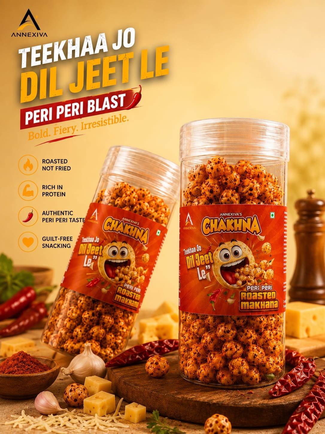 Peri Peri Makhana (55g)